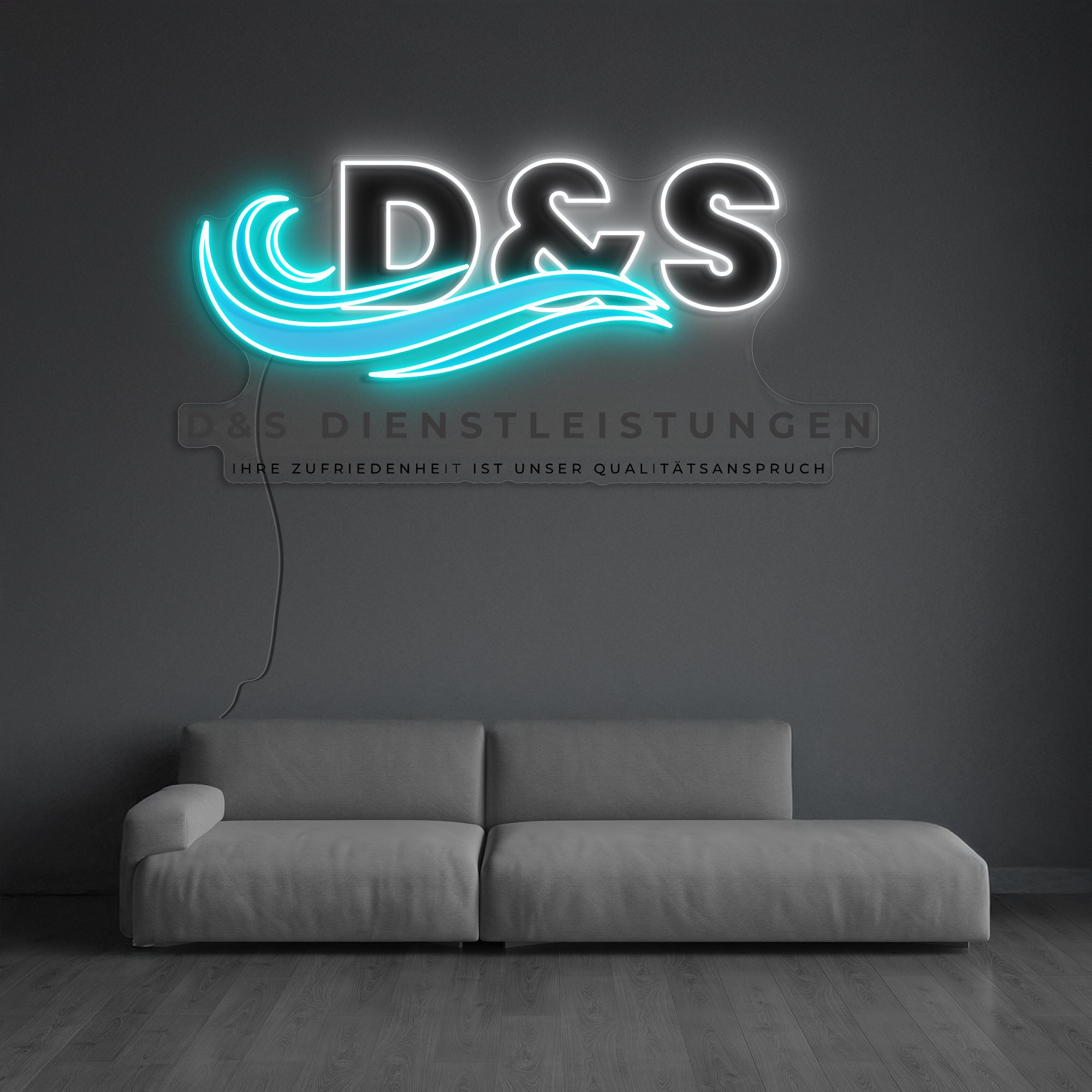 Individuelles Neon Logo