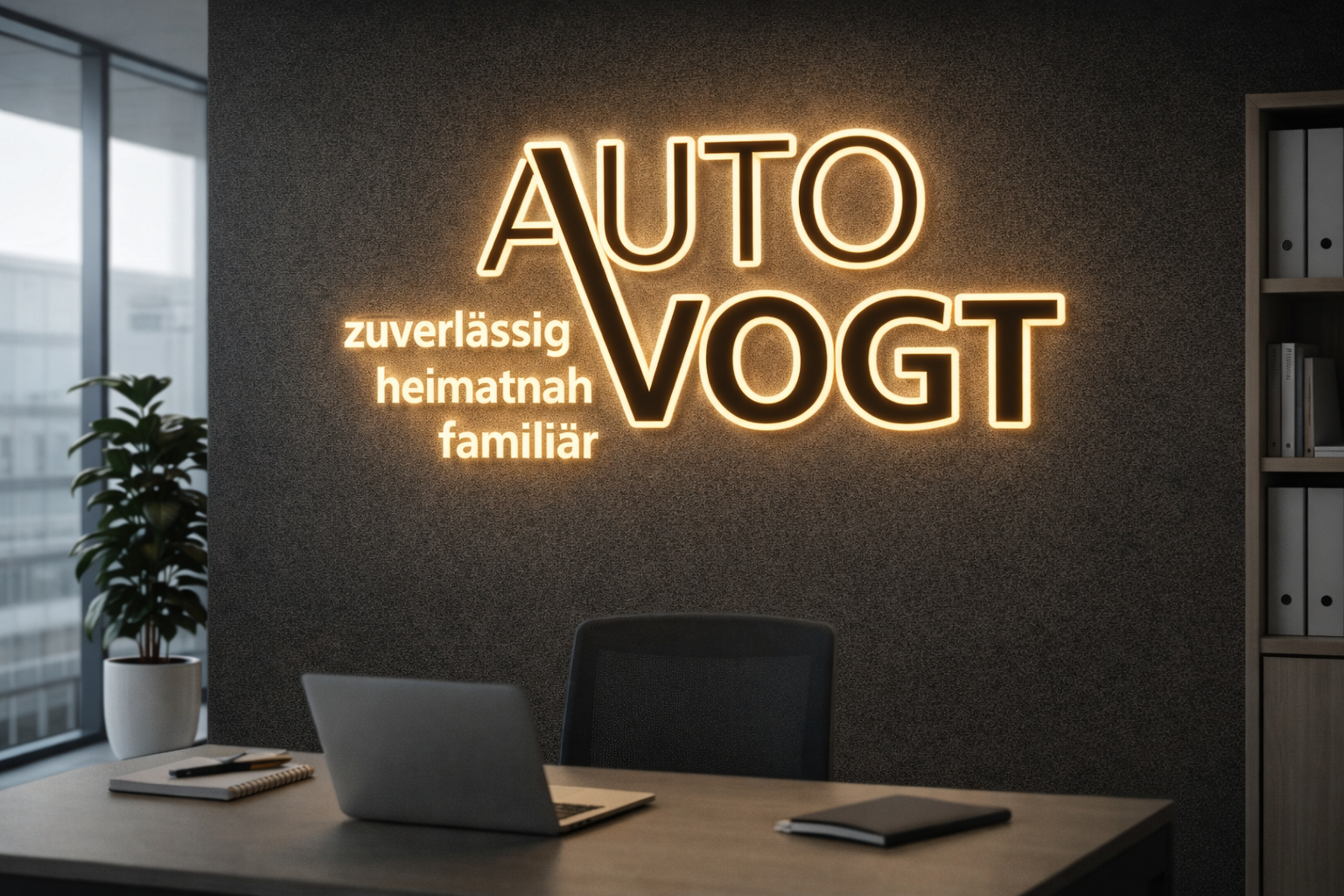 Individuelles Neon Logo