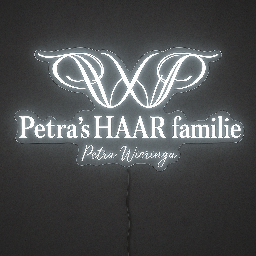 Individuelles Neon Logo - Signio Technology Enterprise