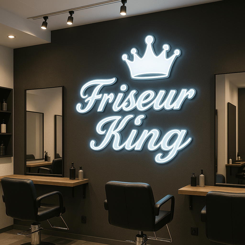 Individuelles Neon Logo - Signio Technology Enterprise