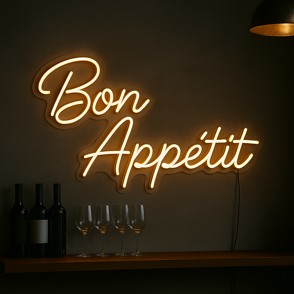 Neon Schild - Bon Apetit - Signio Technology Enterprise
