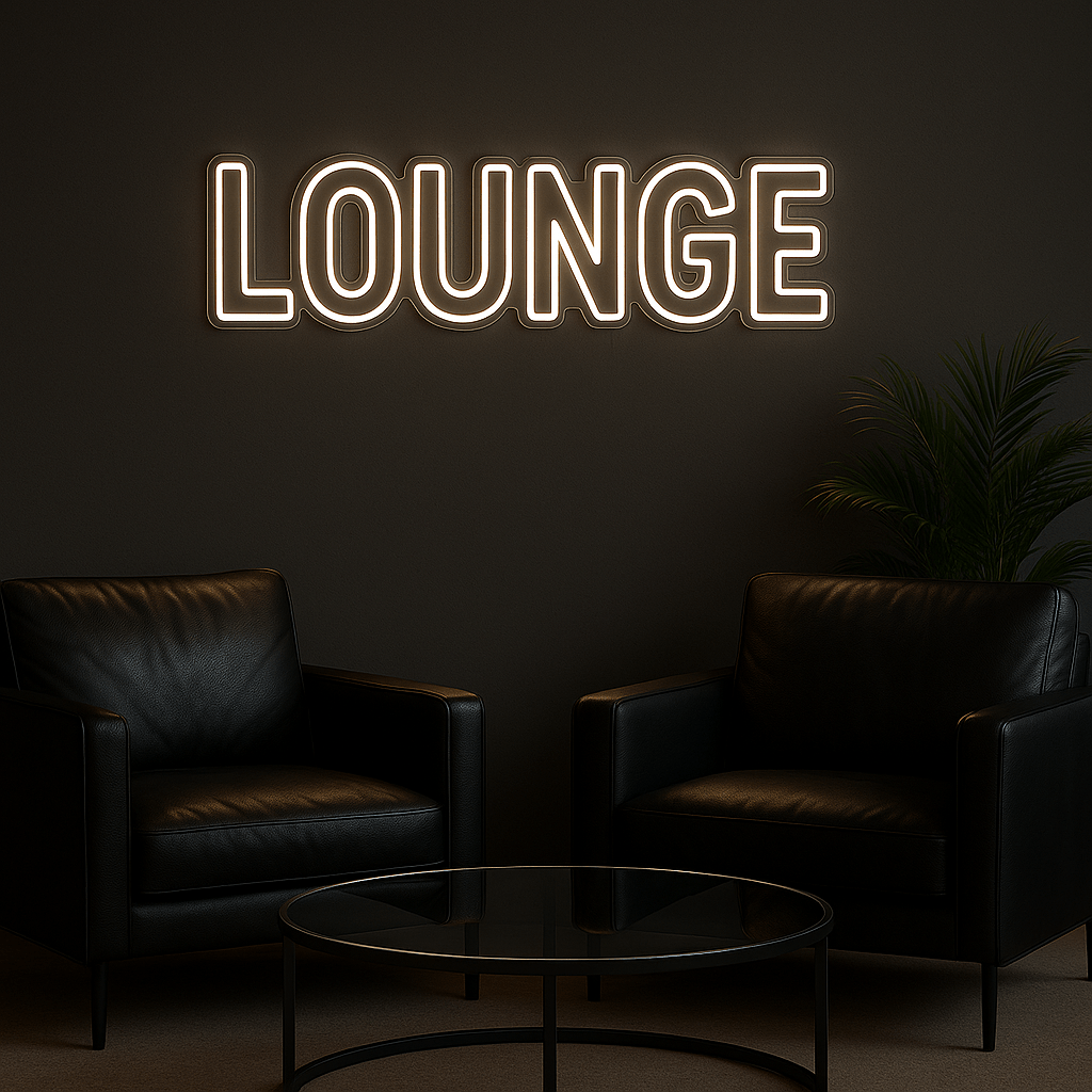 Neon Schild - Lounge - Signio Technology Enterprise