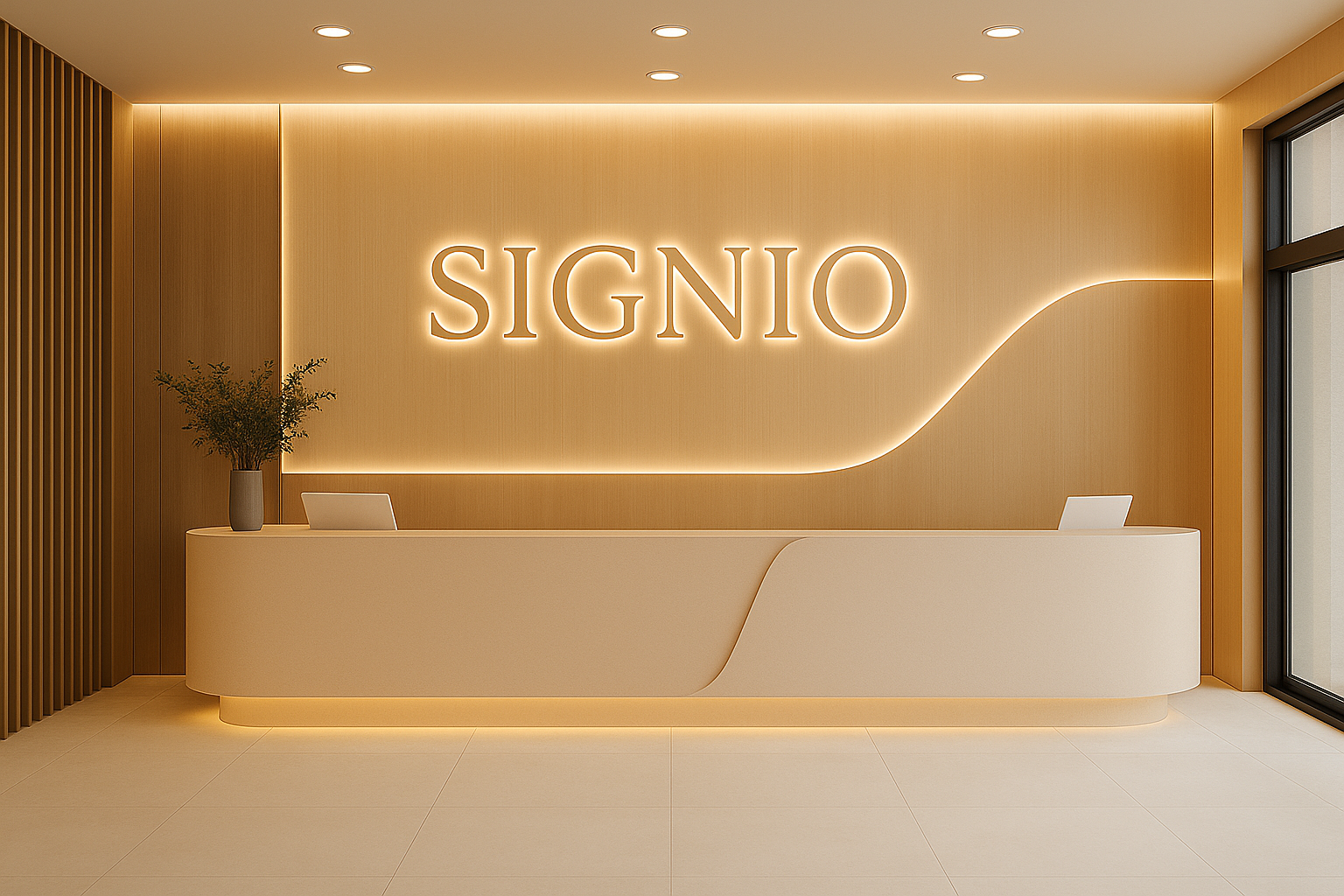 Logo innen 3D LED