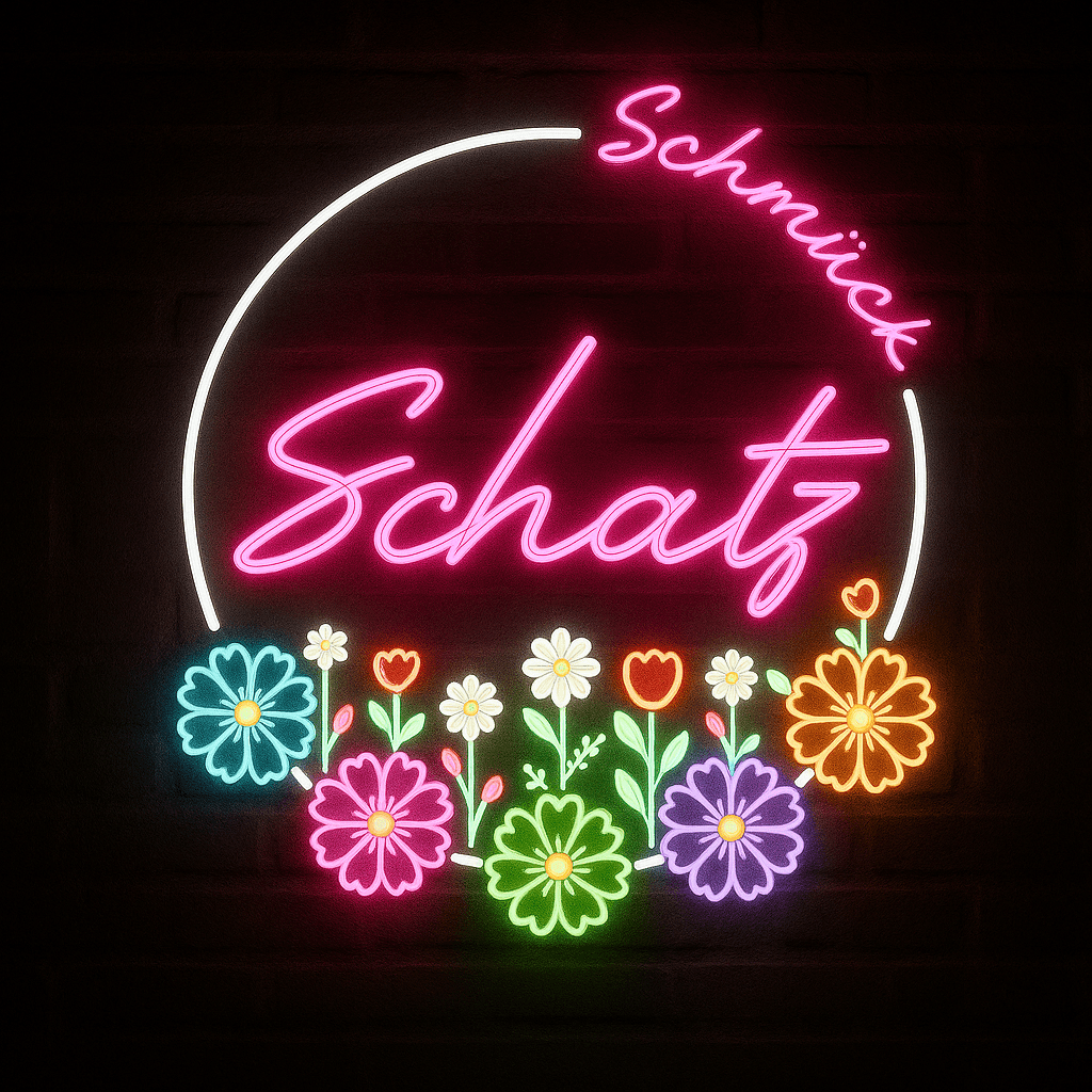 Individuelles Neon Logo - Signio Technology Enterprise