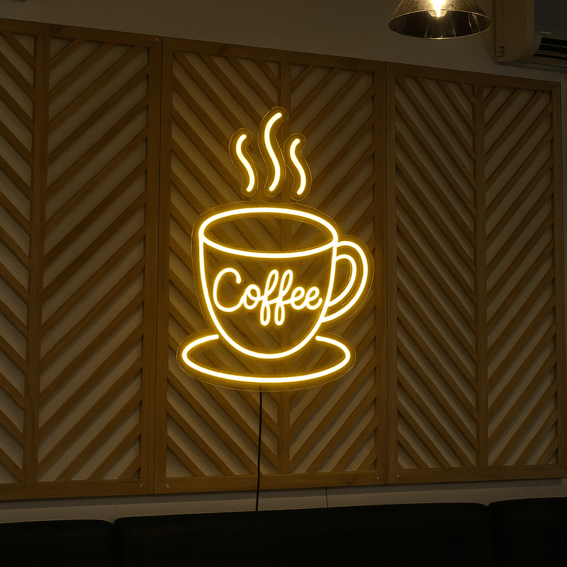 Neon Schild „Coffee Cup“